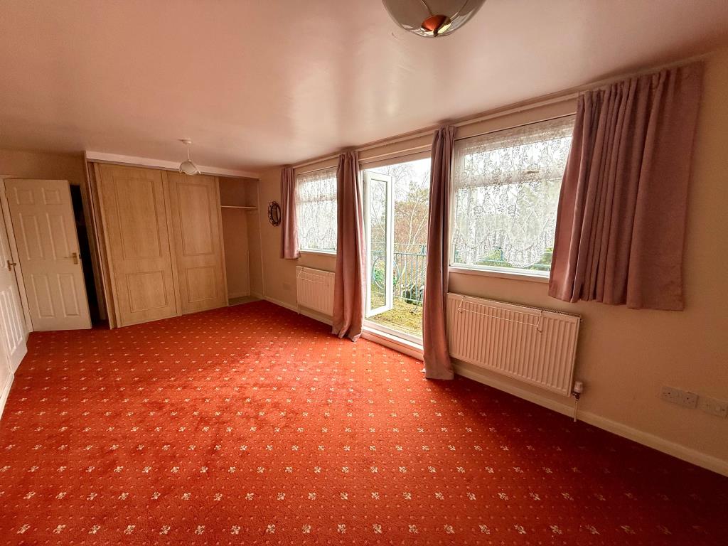 Lot: 155 - DETACHED CHALET BUNGALOW FOR IMPROVEMENT - Bedroom four with balcony